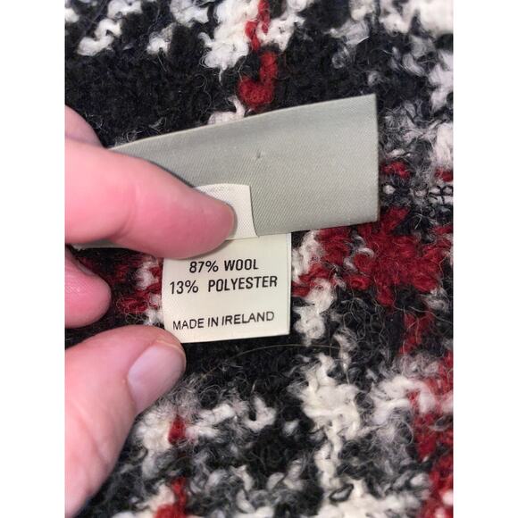 Weave of the Irish Wool Blend Plaid Jacket - Size S - Made in Ireland‎ - Picture 10 of 11